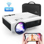 Portable 4K Projector 1080P 2.4G/5G WiFi Video Home Movie Theater Cinema