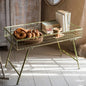 Metal Plant Stand Shelf Indoor Outdoor Flower Pot Holder Rack Floor Display Stand for Living Room Balcony Garden Decor