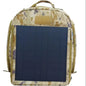 Solar Panel-Powered Backpack Waterproof Backup Power Pack With USB Charging Port For Hiking, Exploring