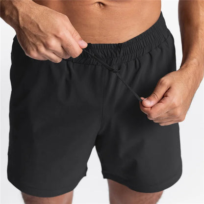 Men's Running Shorts Men Sports Quick Dry