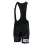 Black Cycling Jersey and Bib Shorts Set