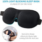 3D Sleep Mask Blindfold Sleeping Aid Soft Memory Foam Eye Mask for