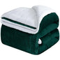 Fluffy Sherpa Fleece Blanket Throw Single Double King Cozy Warm Sofa Bed Throws