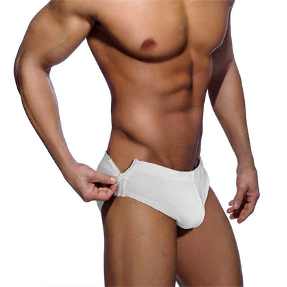 2025 Bilateral Zipper Men's Triangle Swimsuit