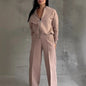 Fashion Two-piece Women's White Sports Suit Loose Sports Shirt+casual Pants Sets Sportswear Women Clothes Tracksuit Women Outfit
