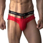 Jockmail Men Sexy G String Thong Erotic Jockstrap Bondage Gay Underwear Penis Pouch Strap Harness Hollow Lingerie Sissy Panties