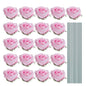 18-300pcs Artificial Rose Flowers Velvet Red Roses Artificial Flowers