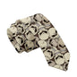 Fashion skull 3D printed tie art design personality tie adult 8cm wide polyester slim shirt suit party accessories