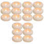 12/24 Pack Waterproof Flameless Floating Tealights Candle Electric Flickering LED Candles For Wedding Party Pool&SPA Home Decor