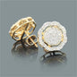 Delicate stud earrings for men and women Square accessories suitable for wedding parties go with everything