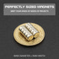 Super Powerful round Neodymium Magnet NdFeB N35 Strong Permanent Magnetic Imans for Refrigerator Various Sizes 2x2/4x2/5x1/6x2/8