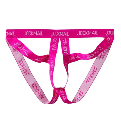 Cockstraps Open Back Underpants Men Jockstrap Panties Sexy Thongs G String Penis Pouch Underwear T-Back Open Butt Thong Lingerie