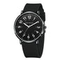 Women's Arabic Numeral Silicone Quartz Watch