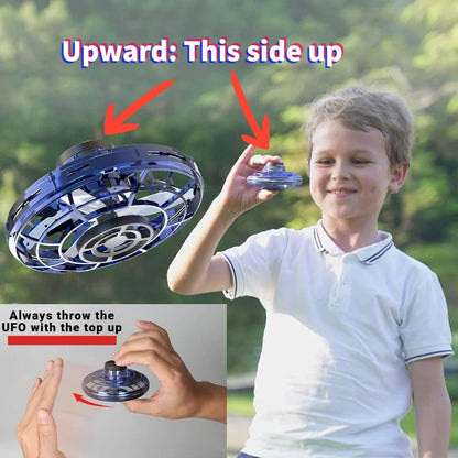 LED Flying UFO Spinner Hover Ball