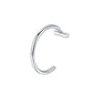 1PC Stainless Steel Fake Nose Ring Hoop Septum Rings Non-Pierced C