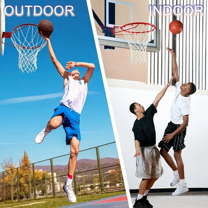 Basketball Rack Net Standard Basketball Hoops Net Durable Indoor Outdoor Replacement Detachable Basketball Net Netting Sports