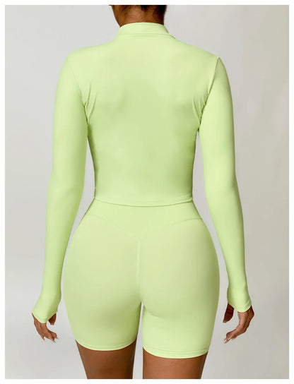 Women's Jacket Full Zip-up Activewear