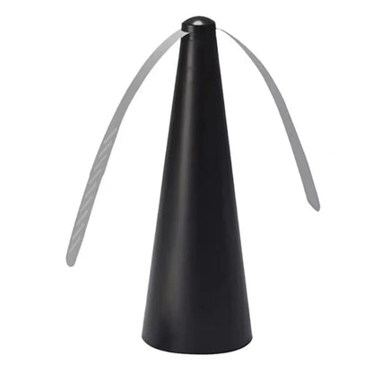 1PC Indoor and outdoor household automatic fly trap, battery fly fan, multifunctional fly repellent