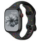 Apple Watch Slim Confetti Speckle Silicone Band