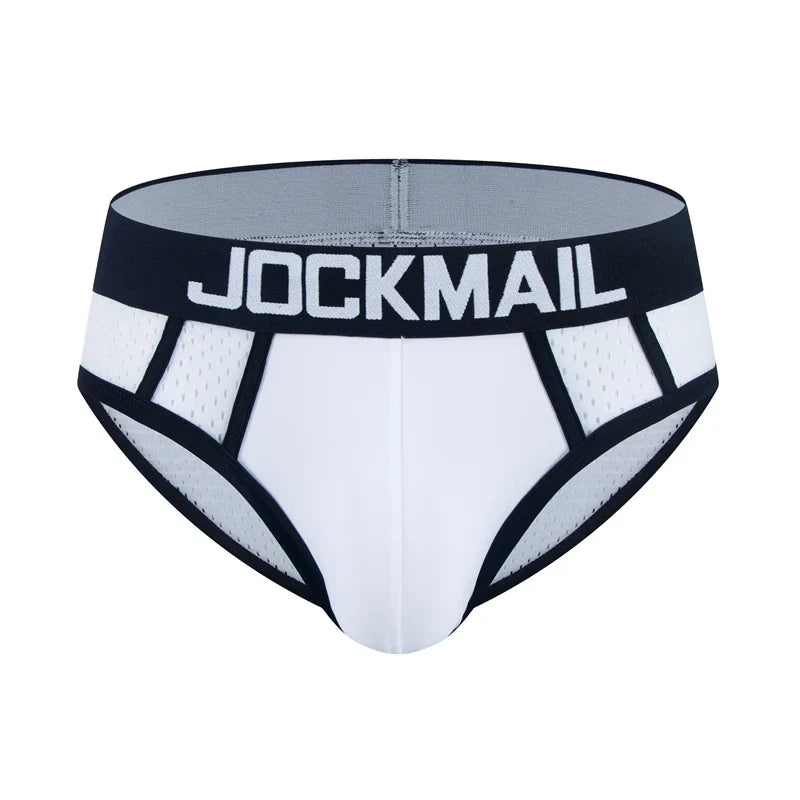 U Convex Sexy Man's Underwear Briefs Underpants Comfortable Men's Briefs Bikini Gay Underwear Men's Briefs Nylon Ice Silk JM311