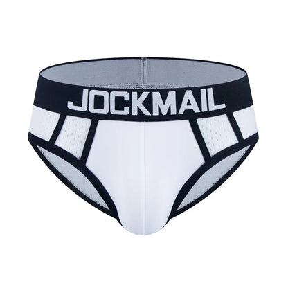 U Convex Sexy Man's Underwear Briefs Underpants Comfortable Men's Briefs Bikini Gay Underwear Men's Briefs Nylon Ice Silk JM311