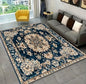Special Red Blue Area Rug Carpet Machine Washable Mat Living Room Vintage Style Classic Oriental Traditional Carpet Boho Mats