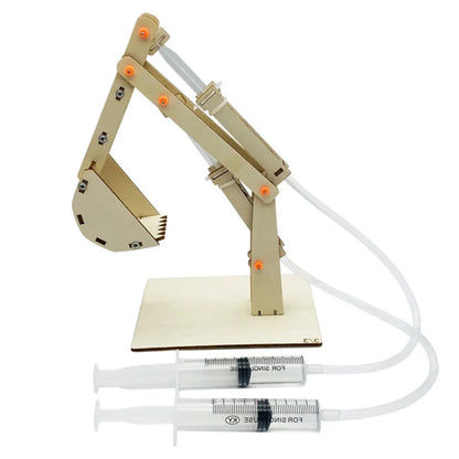 Kids DIY Hydraulic Lift Table Model - Science Experiment Kit, Educational Physics STEM Project for School