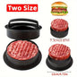 Burger Press Mold & Patty Press Maker -3 in 1 Stuffed Hamburger Patty