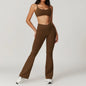 Women's 2-Piece Yoga Set: Crop Top & Leggings