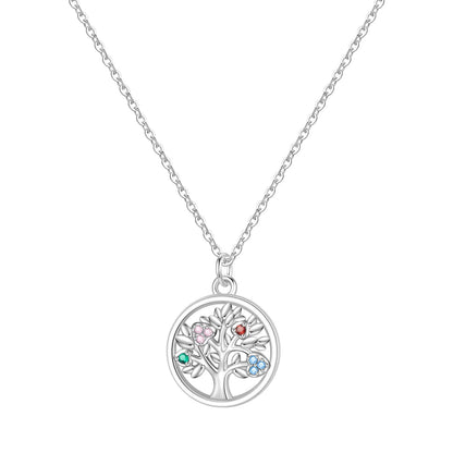Romantic Pink Crown Heart Pendant Necklace Genuine 925 Sterling Silver Elegant Fine Jewelry for Women Wedding Holiday Presents