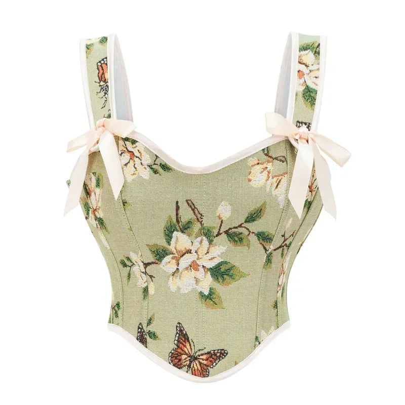 Elegant White Solid Satin Bow Strap Sexy Overbust Bridal Corset Crop Top XXL Victorian Gothic Wedding Bustier Lingerie For Women