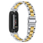 Fitbit Inspire 3 Stainless Steel Link Bracelet Band, Solid & Two-Tone
