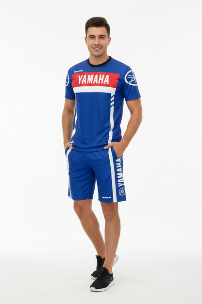 YAMAHA Summer Performance Motorcycle Riding T-Shirt Set