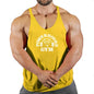 Men's Gym Stringer Vest Sleeveless Tank Top