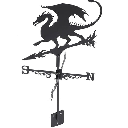 Cross Border Weather Vane, Metal Animal Flying Dragon Iron Outdoor Roof Garden Garden Decoration, Weather Vane Decoration Crafts