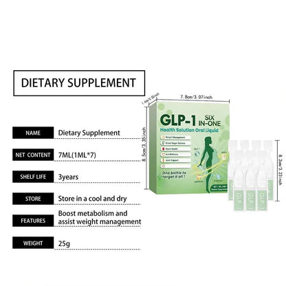 Glp-1 Supplement Liquid Drops Nad Blood Sugar Control For Women Men Metabolism Booster & Weight Management  For Women
