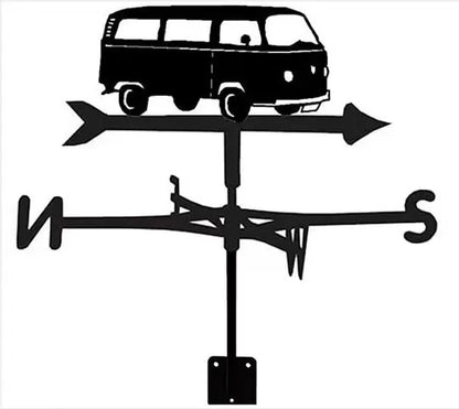 Metal Weathervane,Witch Iron Weather Vane,Sea Rover Wind Direction Indicator,Garden Decoration,Outdoor Roof Decoration,Gardening