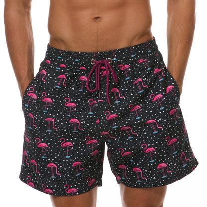 Simple Pineapple Graphic Beach Shorts Pants Men 3D Printing Surf Board Shorts Summer Hawaii Swimsuit Swim Trunks Cool Ice Shorts