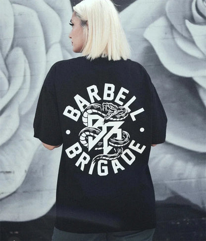 LiftMax Brigade: Oversized Unisex Gym Tee