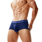 SEOBEAN Men’s Low-Waist Boxers with Contour Pouch – Nylon Spandex Blend