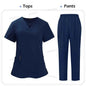 Spandex Scrub Uniform Set - Top & Pants