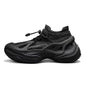 Men's shoes new breathable mesh sports shoes trendy one foot casual thick soled sports shoes dad shoes