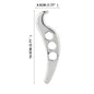 Stainless Steel Gua Sha Muscle Fascia Scraper Tool Skin Scraping Massage Tool Body Shoulder Back Arm Leg Massage Care
