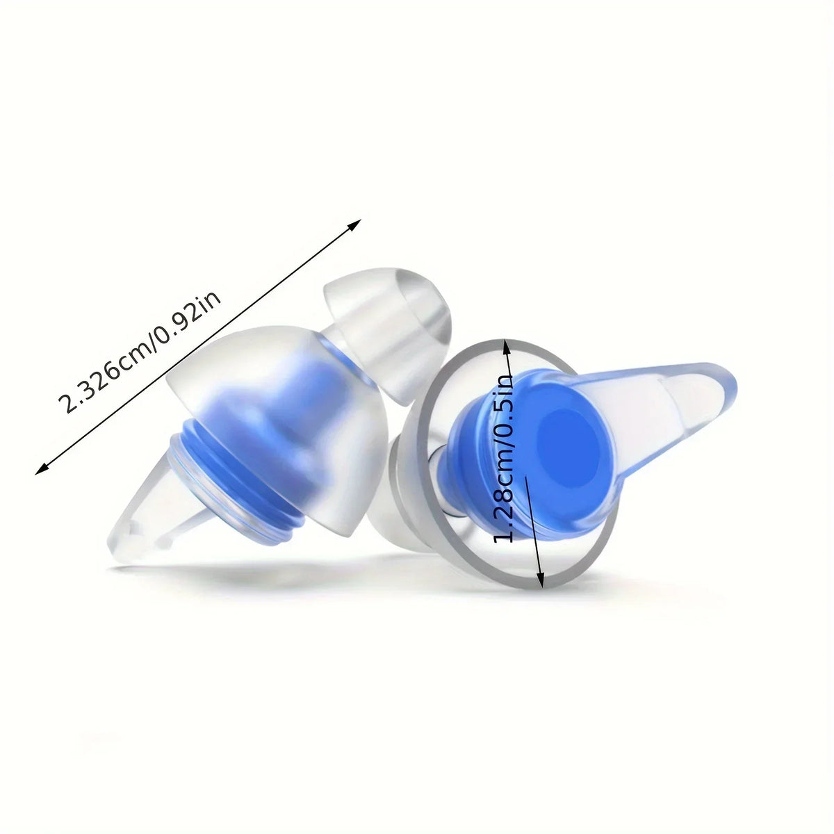 Ear Plugs High Fidelity Concert - Ear Protection for Concerts, Musicians Reusable/Hypoallergenic Earplugs - Noise Reduction