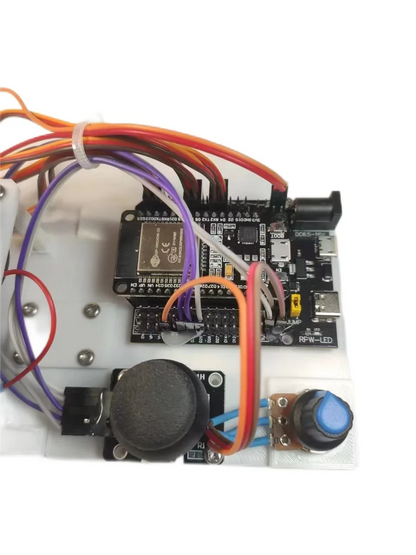 ESP32 APP Control & Joystick Control SG90 Robotic Eye for Arduino, 3D Printed DIY Programmable Robot Kit