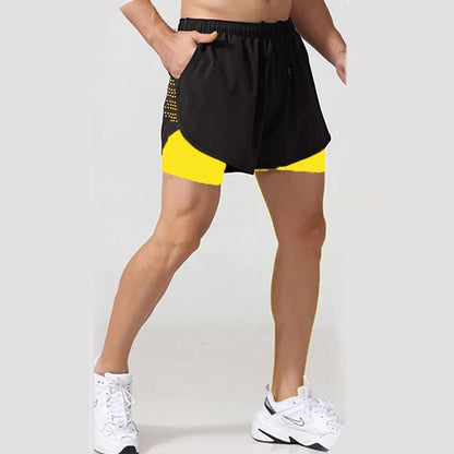 Men's Running Shorts 2 In 1 Quick Dry