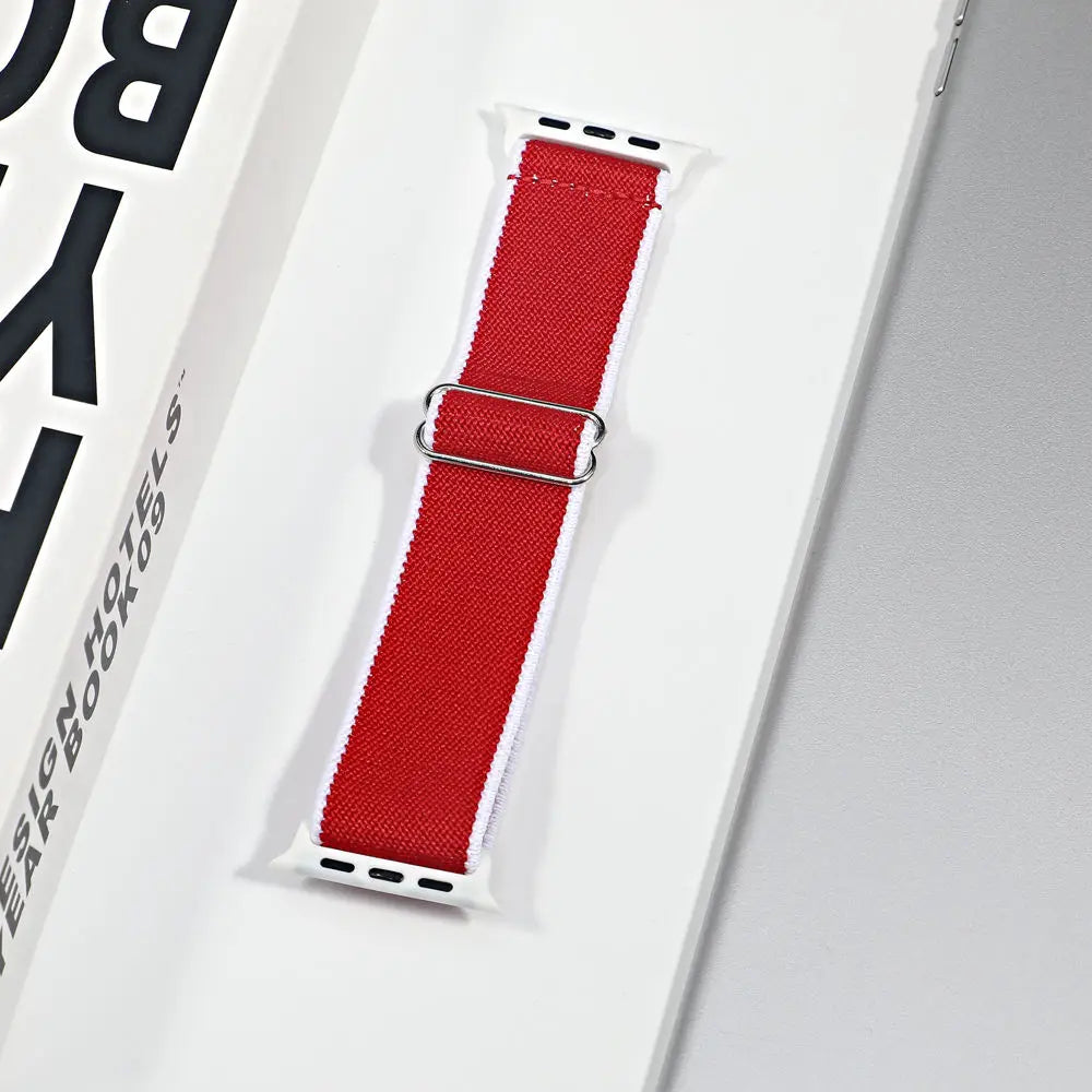 Apple Watch Stretch Nylon Loop Band, Solid & Patterned