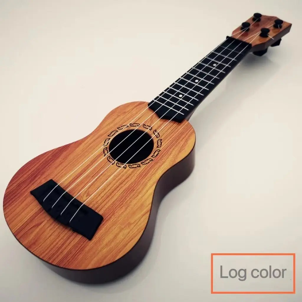 35cm Children Guitar Toy - Elementary Musical Instrument with Paddles, Yukrili Simulation Music Toy