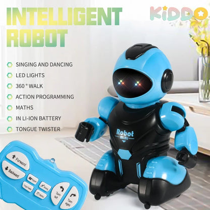 Smart Robot for Kids, Intelligent Programming Robot with Infrared Remote Control, Robotics Christmas Gift