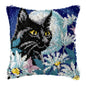 Cats Latch Hook Kits Pillow Cover